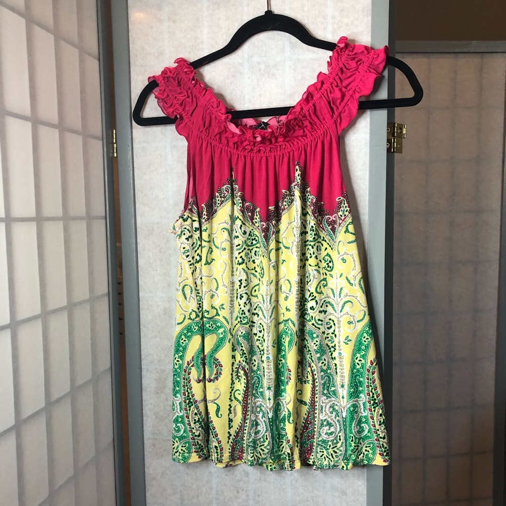 Tahari halter tank top